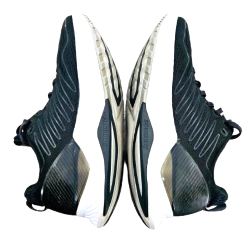 Saucony Women’s Running Shoes Black Gray Athletic Sneakers Size 8 EU 39 Comfort - Picture 5 of 10